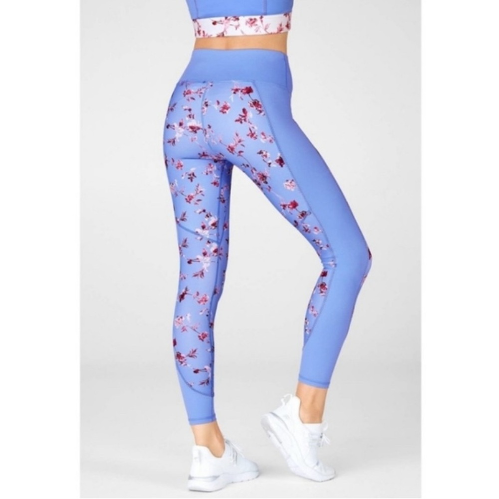 High Waisted Motion365 Colorblock 7/8 Fabletics Leggings
